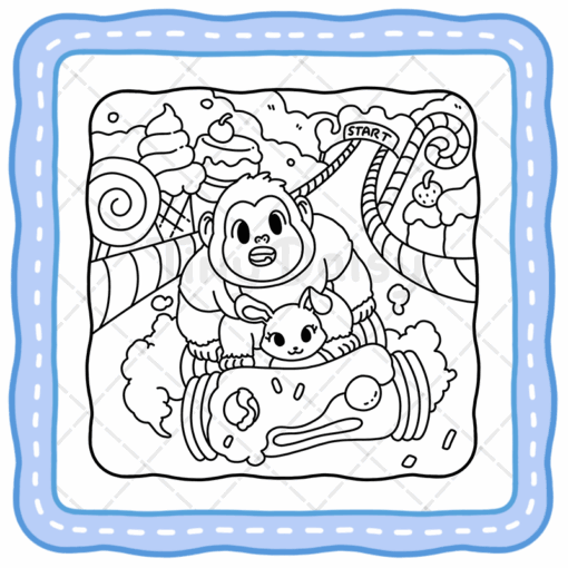 Cinemal Coloring Book