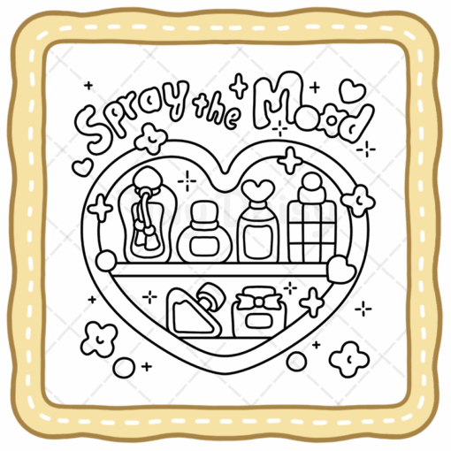Girl Stuffs Coloring Book