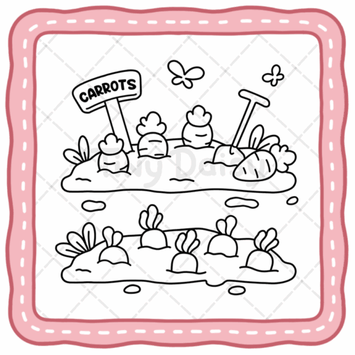 Spring Time Coloring Book