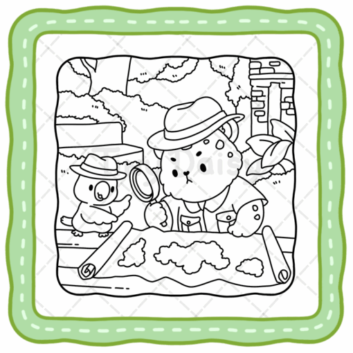 Cozy Brazil Coloring Book