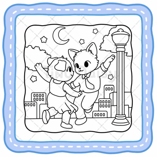 Cinemal Coloring Book