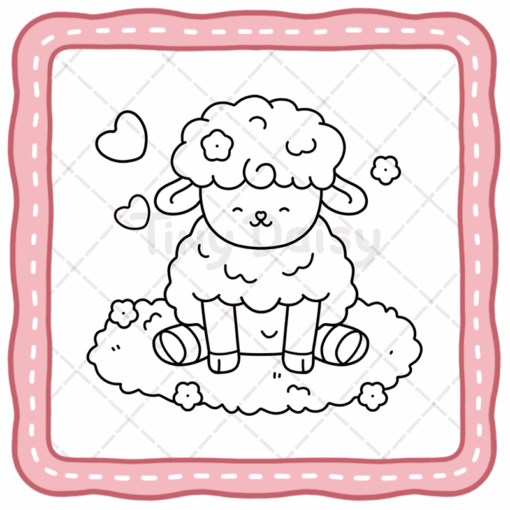 Spring Time Coloring Book