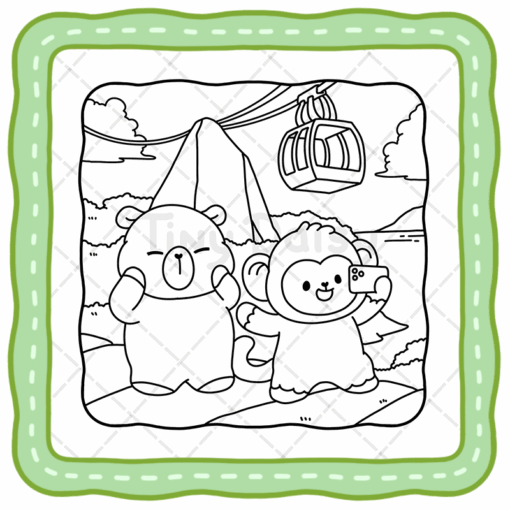 Cozy Brazil Coloring Book