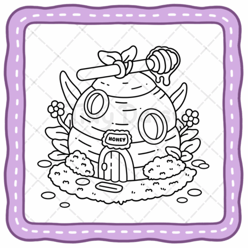 Little Places Coloring Book