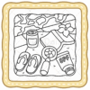 Girl Stuffs Coloring Book