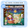 Meowlloween - Spooky and Cute Coloring Book 8 Meowlloween - Spooky and Cute Coloring Book