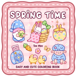 Spring Time Coloring Book