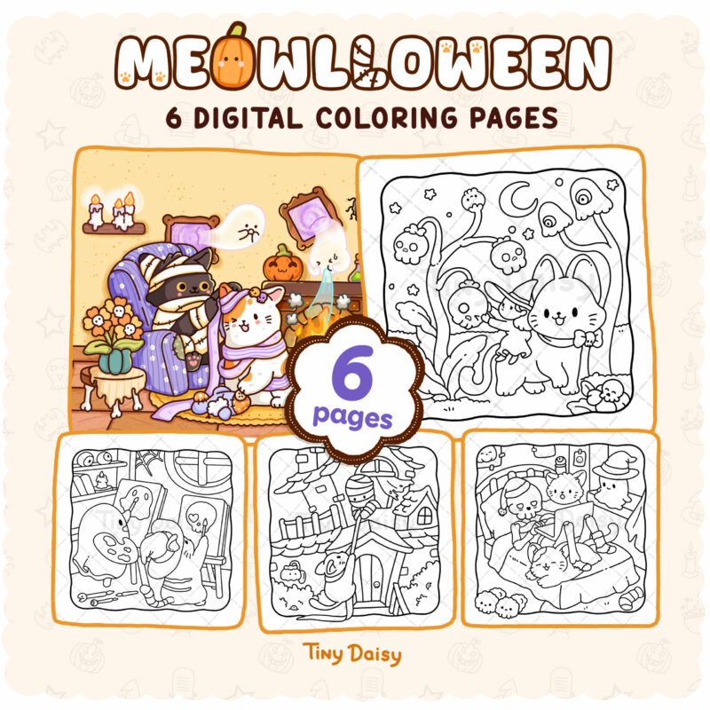 Digital 19 Meowlloween Mini Bundle