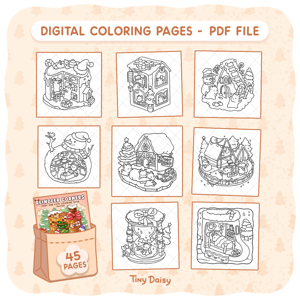 Body Reindeer Corners Digital Book