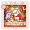 Xmas Moments – Cute and Cozy Coloring Book 7 Xmas Moments – Cute and Cozy Coloring Book