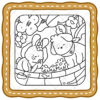 Jumbo Fuzzy Buddies - A Big Book of Cozy Friends Coloring Book