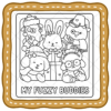 Jumbo Fuzzy Buddies - A Big Book of Cozy Friends Coloring Book