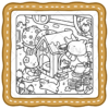 Jumbo Fuzzy Buddies - A Big Book of Cozy Friends Coloring Book