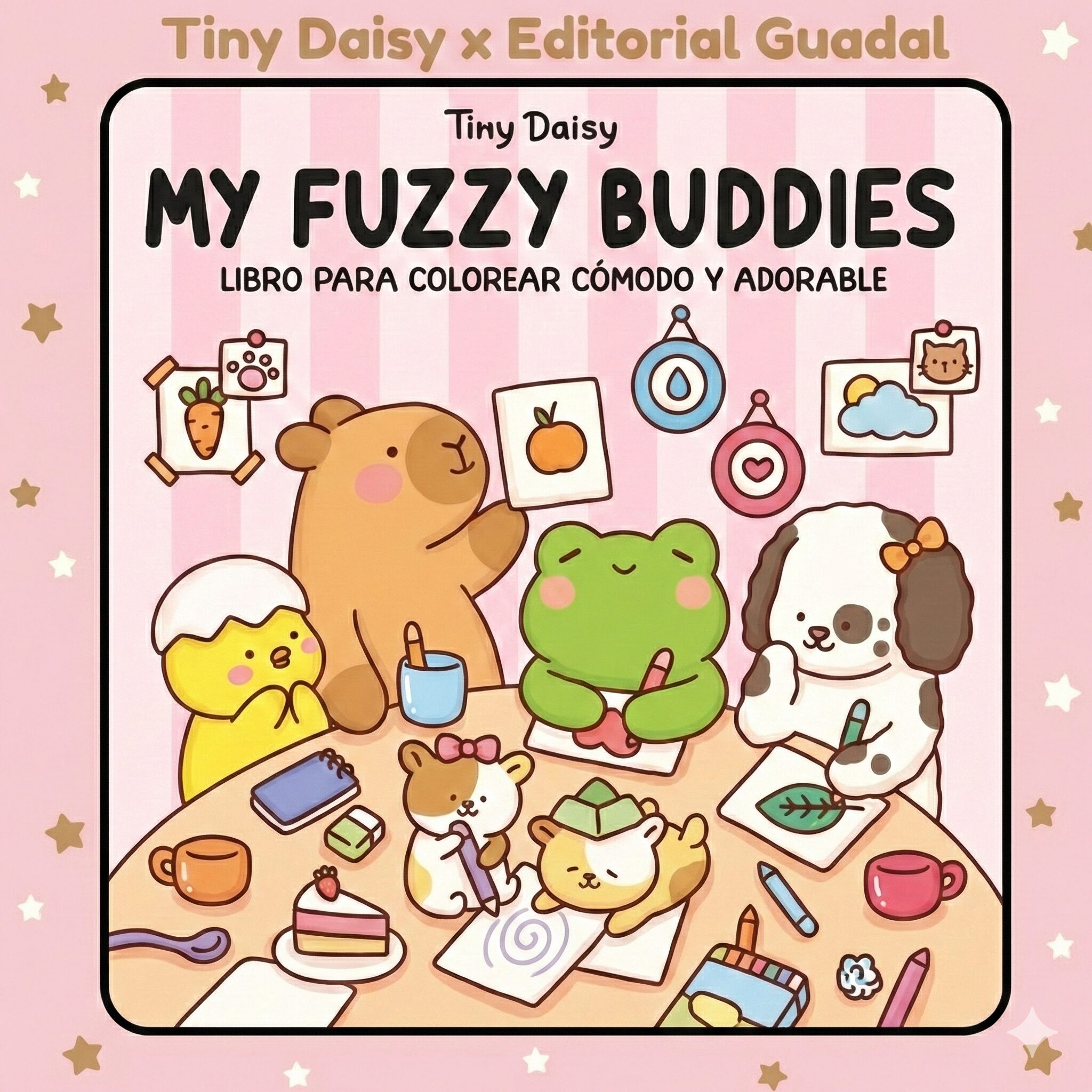 MyFuzzy My Fuzzy Buddies Coloring Book