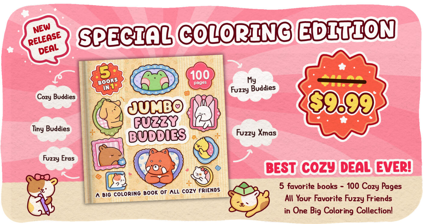 Tiny Daisy Coloring - Little Corner for Coloring