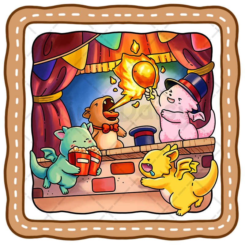 7 Tiny Tales – Cozy Fantasy Story Coloring Book (Cover Version 2: Midnight Dream, Size 8.5 x 8.5 inches)